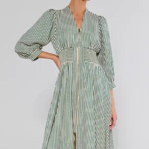 Linen Midi Dress