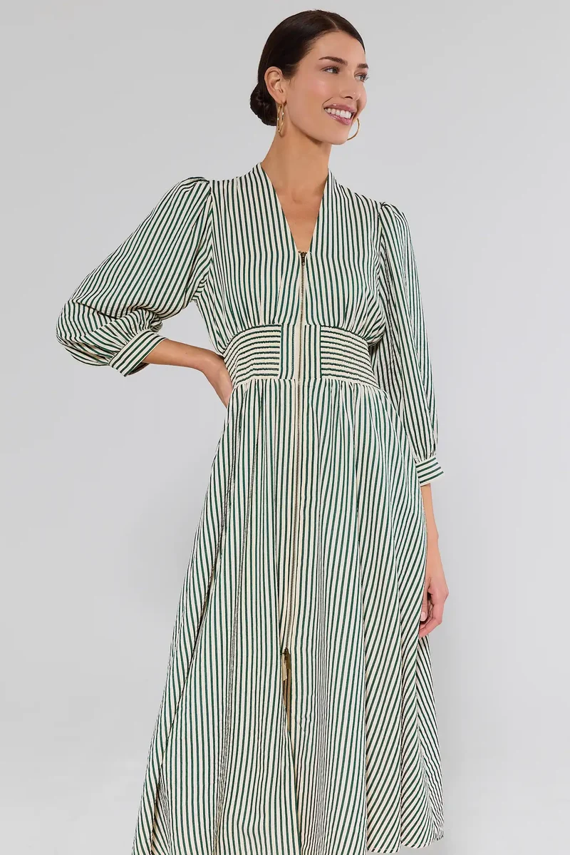 Linen Midi Dress