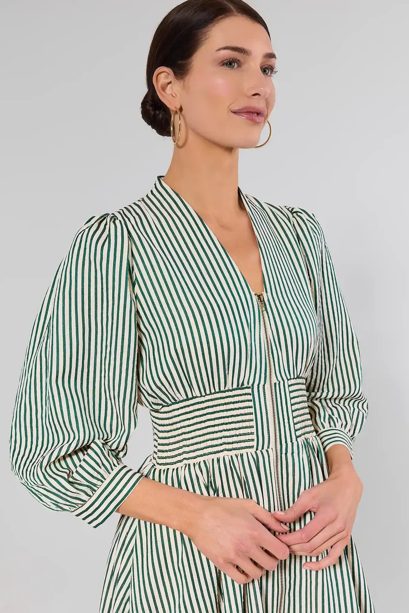 Linen Midi Dress - Image 2